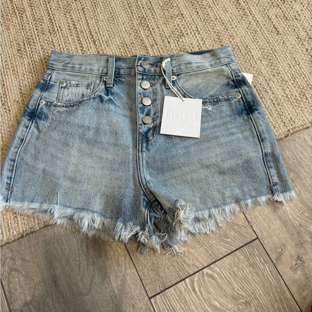High rise shorts